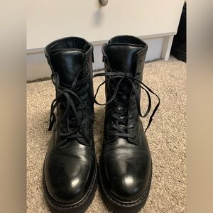 Thursday brand Combat Boots never worn